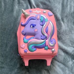 Gorgeous unicorn 3D suitcase / luggage for a girl
